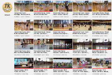 YouTube kanál Taneční klub Tlučná